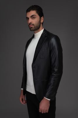 کت چرم 110130