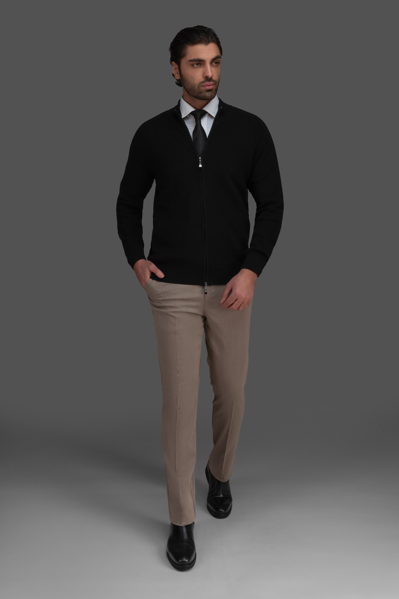 بافت تمام زیپ 300023