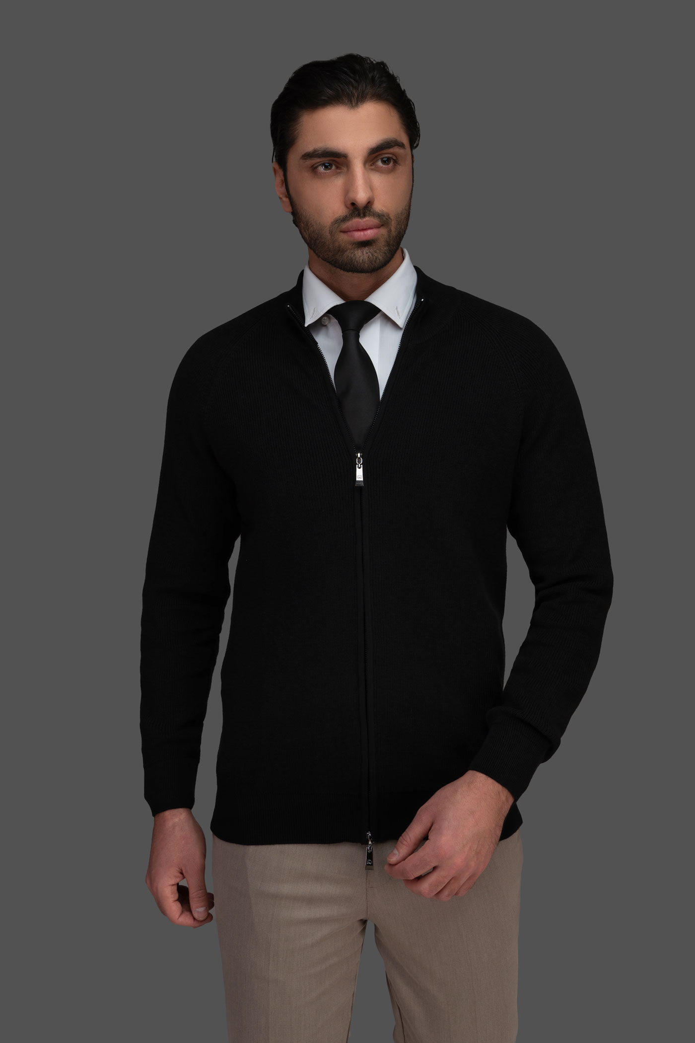 بافت تمام زیپ 300023