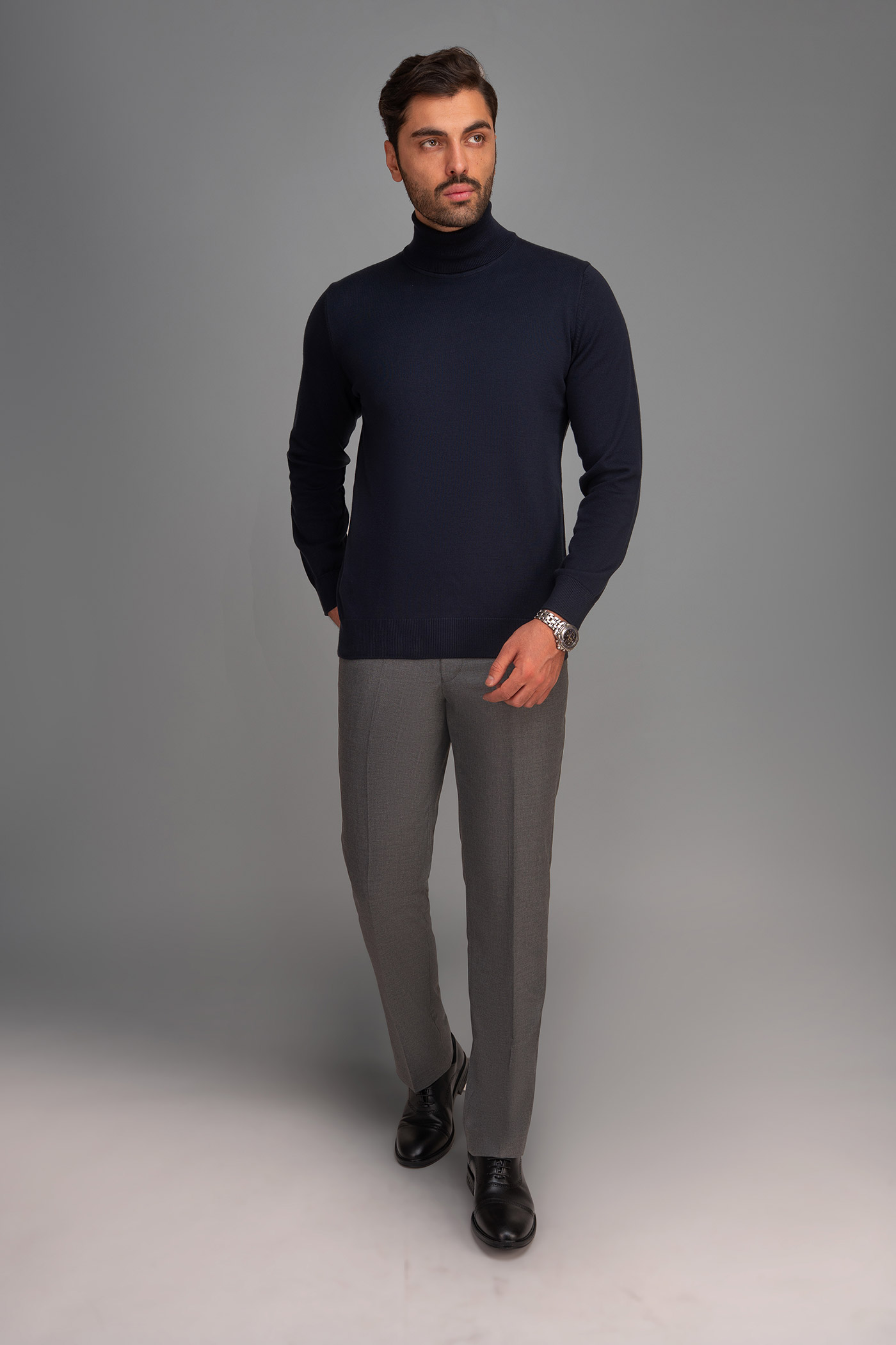 پلیور یقه اسکی مردانه 300027