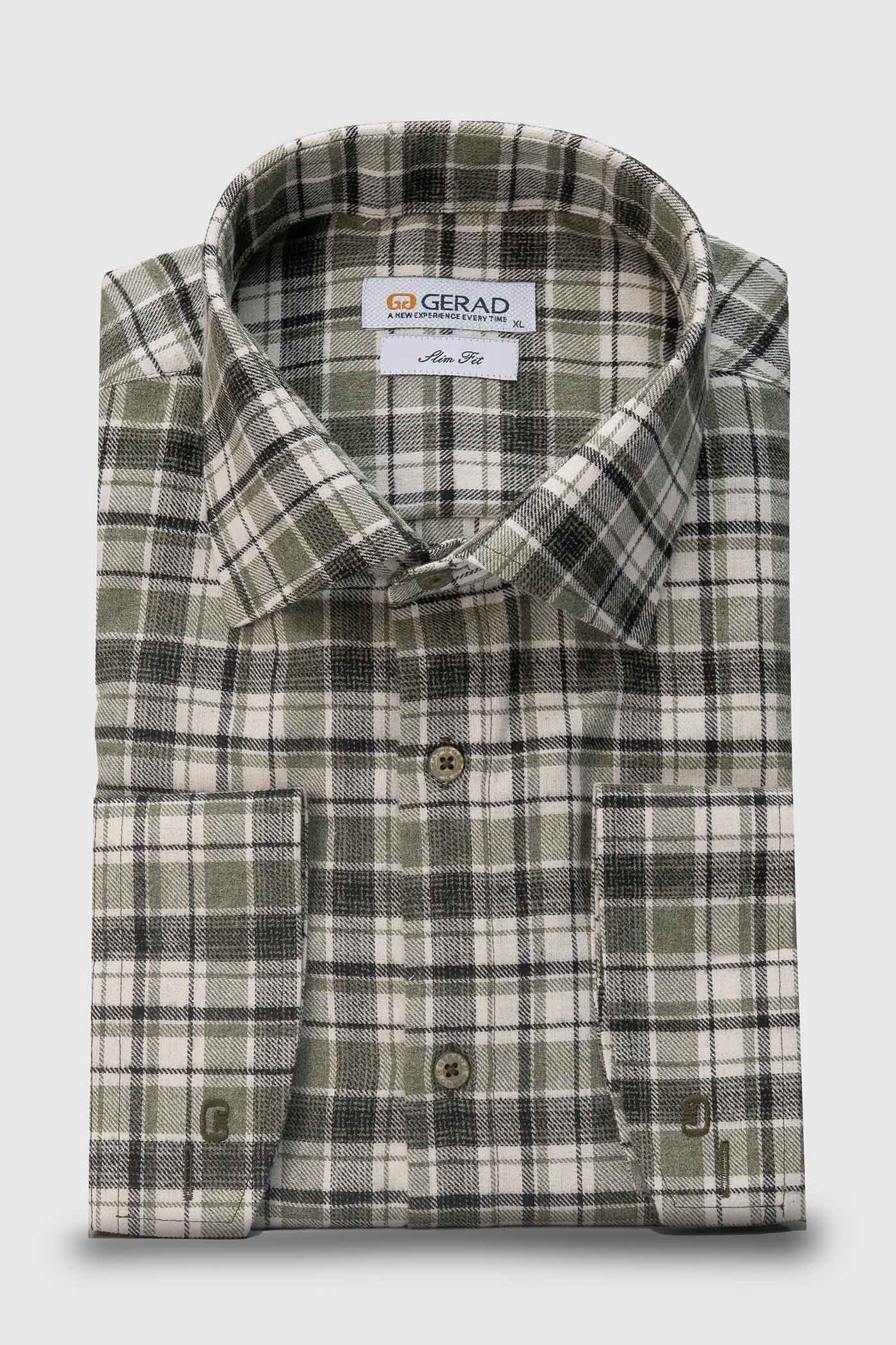 پیراهن آستین بلند مردانه 130629