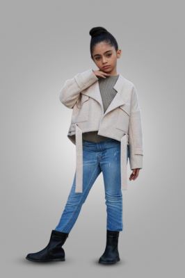 نیم پالتو دخترانه  890005